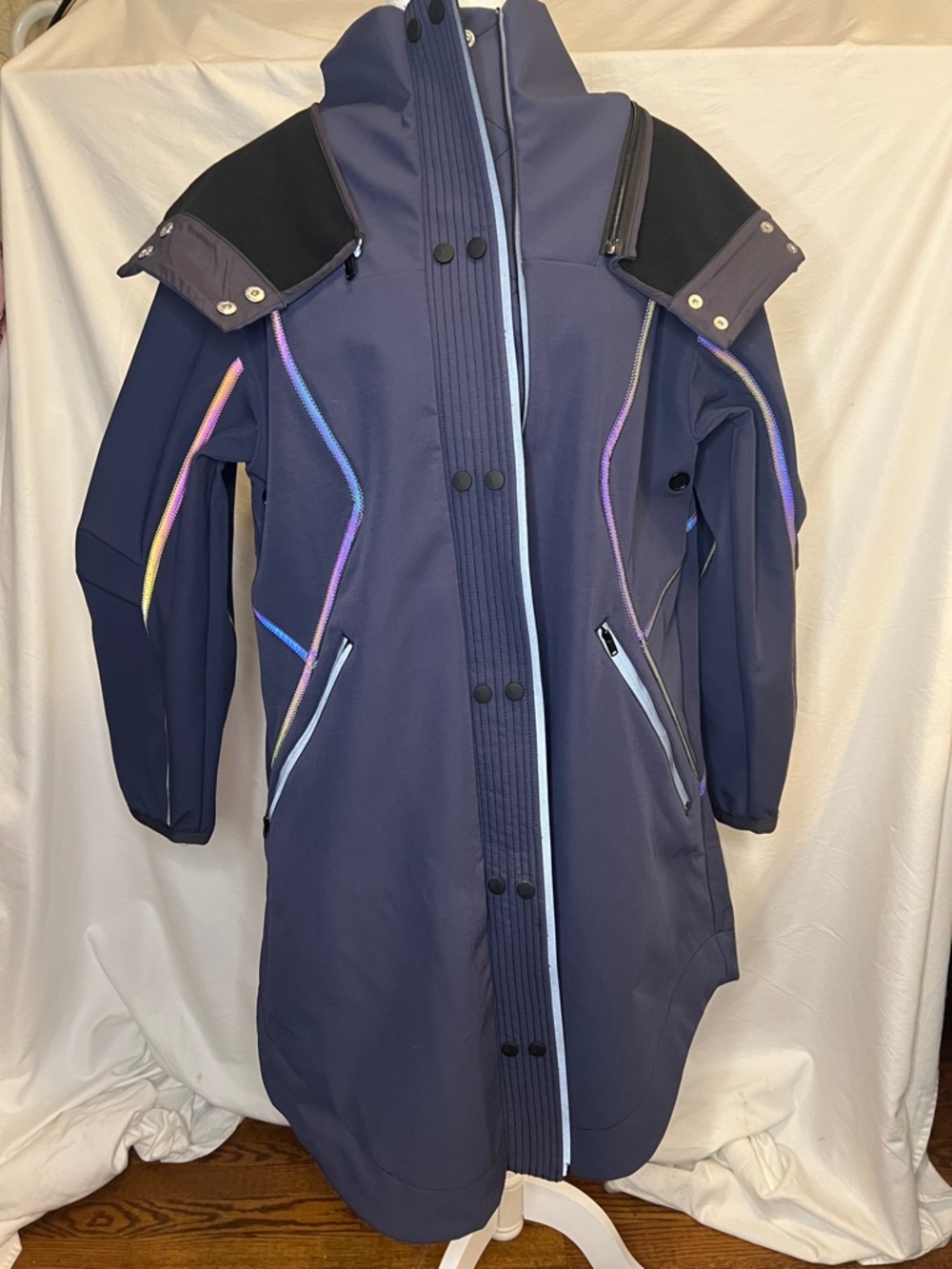 FP Movement by Free People Moon Magic Reflective Parka Rain Coat - Picture 4 of 16